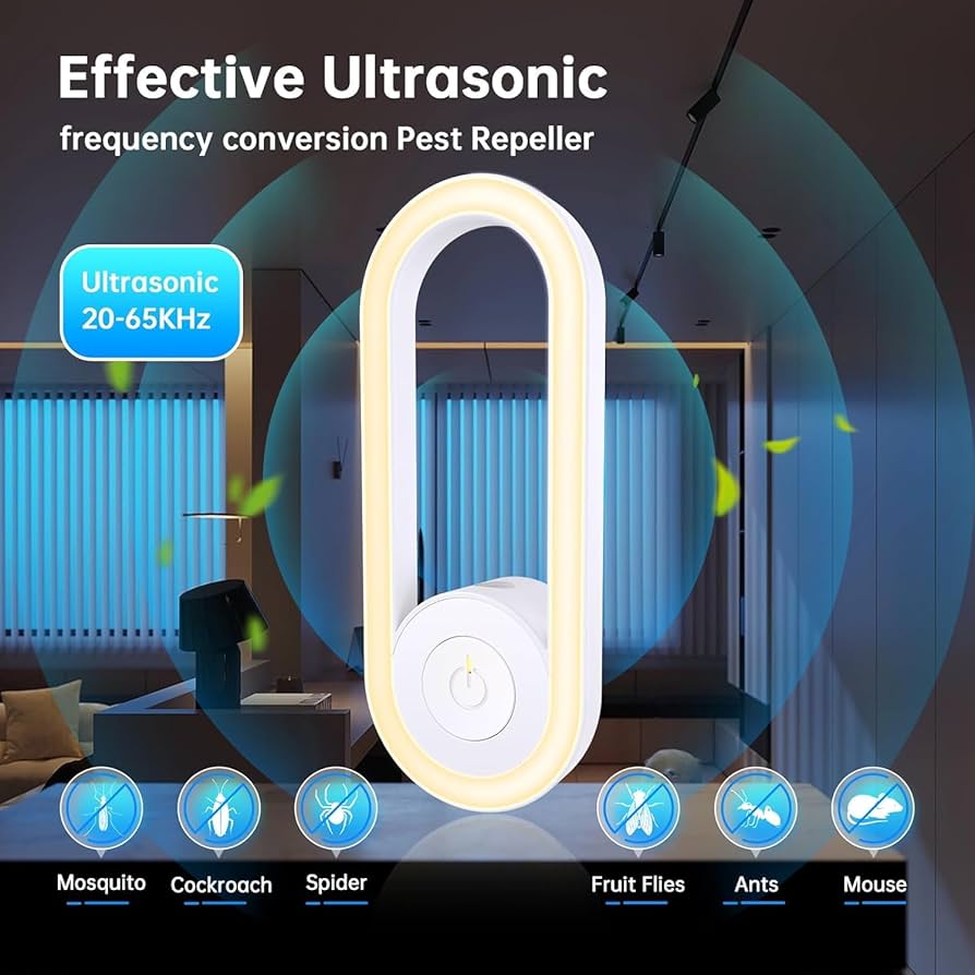 Ultrasonic mosquito repellent – MosquiBlock™ LED