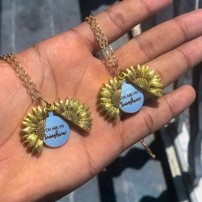 Sunflower Necklace – ShineBloom™