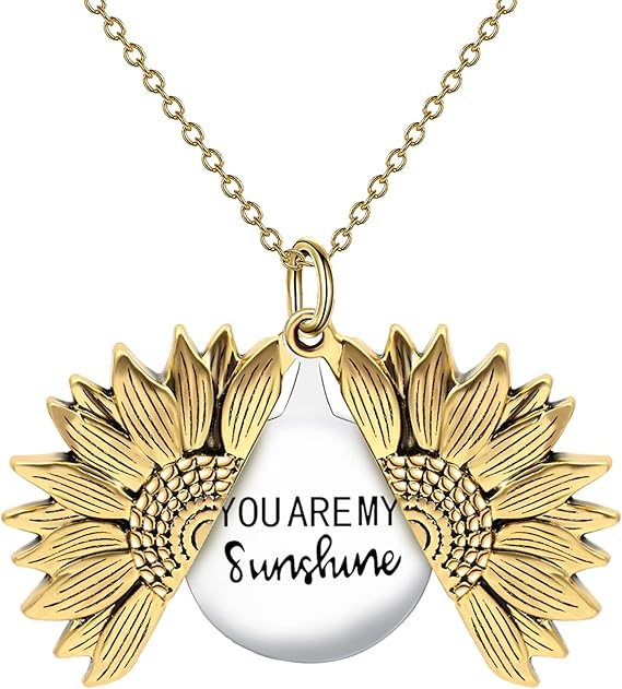 Sunflower Necklace – ShineBloom™