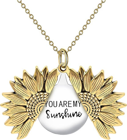 Sunflower Necklace – ShineBloom™