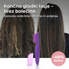 Automatic hair detangling brush