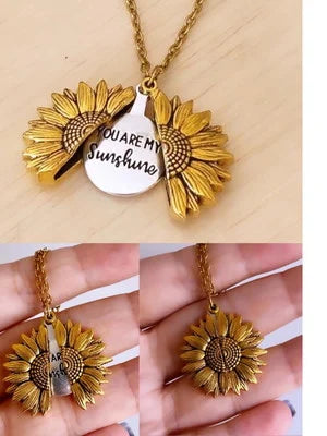 Sunflower Necklace – ShineBloom™