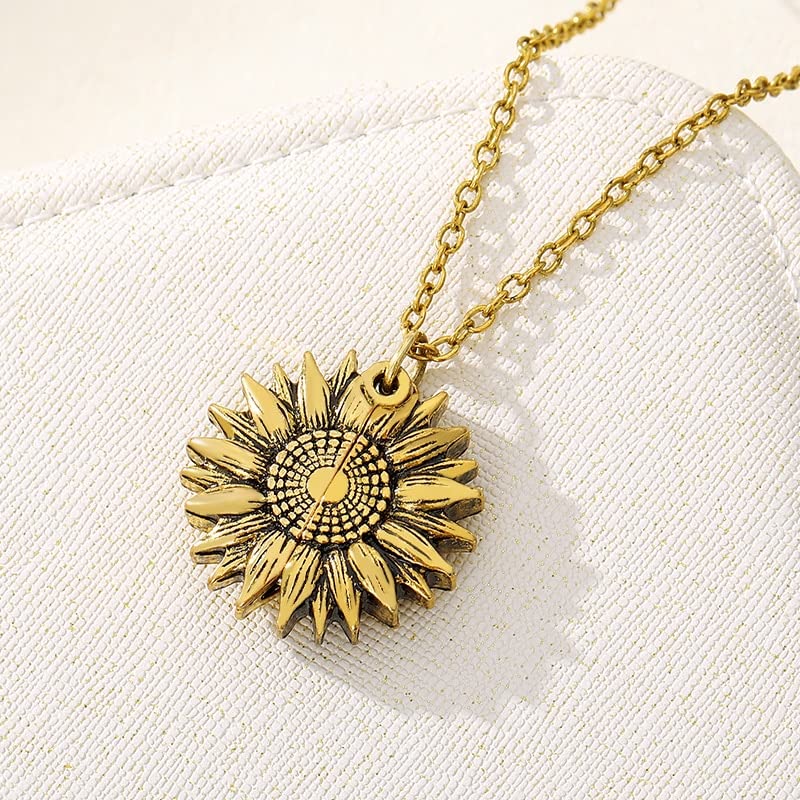 Sunflower Necklace – ShineBloom™