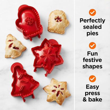 PieMagic™ – Set modelčkov za polnjene pite (3 oblike)