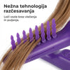 Automatic hair detangling brush