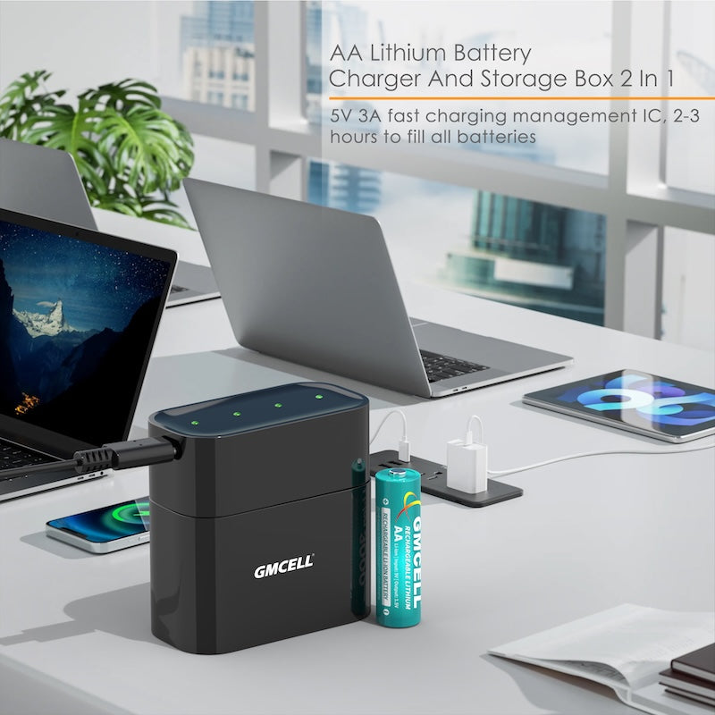 GMCELL Smart Charger - AA, AAA slots
