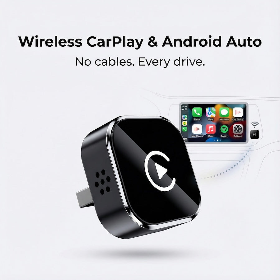 Allverto™ Wireless CarPlay & Android Auto Adapter