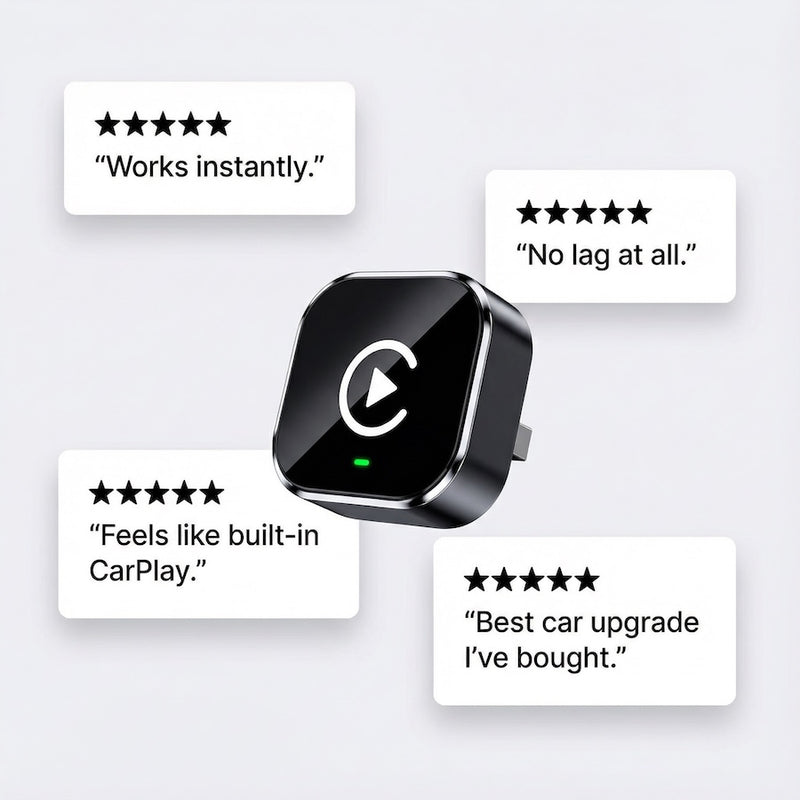 Allverto™ Wireless CarPlay & Android Auto Adapter