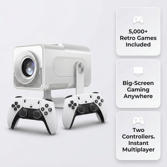 Allverto™ Retro Gaming Projector