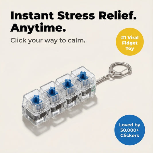 Stress Relief Keychain