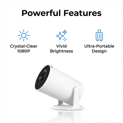 Portable Home Theater Projector™