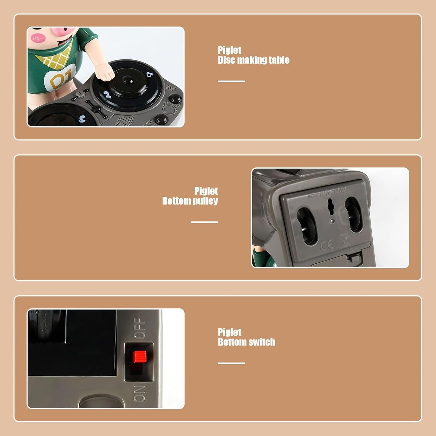 Interactive Toy - DJ Piggy™ Party Mix