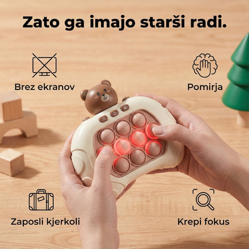 Game console for children – QuickPush™ SmartGame